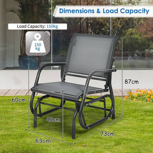 Swing glider chair outdoor - swing,