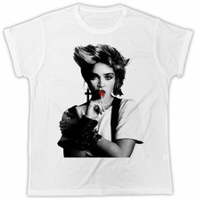 COOL MADONNA T-SHIRT LOLLIPOP POSTER POP RETR GIFT PRESENT UNISEX RETRO COOL 80S