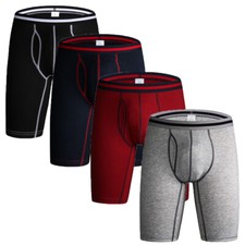 4PCS Men Soft Underwear Boxers