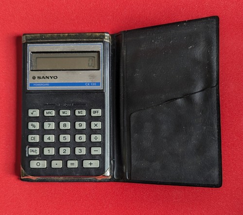 Vintage sanyo powergard cx130 - powergard,