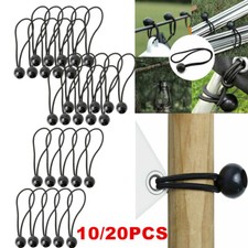 20 Spherical Elastic Pull Ring Stretch Shock Cord Tarp Tent Awning