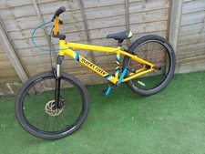 CUSTOM SE BLOCKS FLYER - 26 Inch Big Wheel BMX Wheelie Bike,yellow and blue