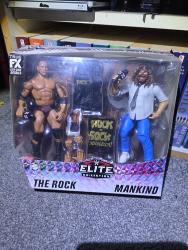 Wwe elite collection the rock - elite,