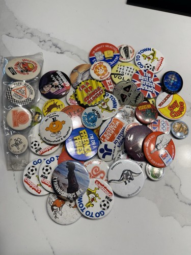 Vintage tin pin - vintage,