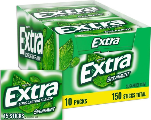 Wrigleys extra spearmint - wrigleys,