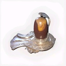 999 Pure Silver Yoni for Shiva Lingam, Nag Snake Yoni 222 gms size 19cm×12cm 