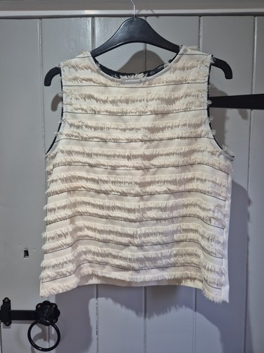 Ladies zara cream - zara, sleeveless
