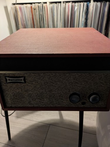 Dansette senator red vintage - red,