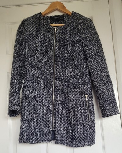 Zara ladies zip navy - zara, up