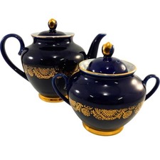 Lomonosov Golden Frieze Cobalt