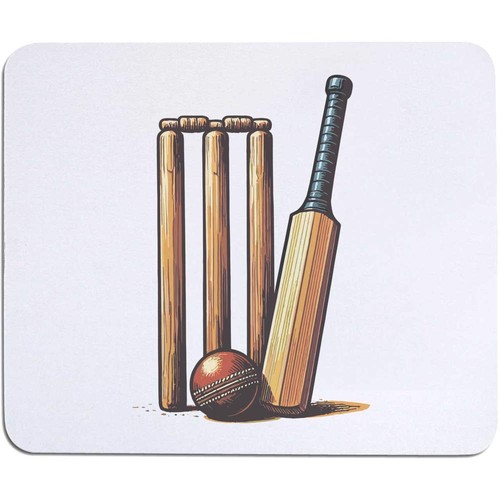 Cricket gear mouse mat - 'cricket, /