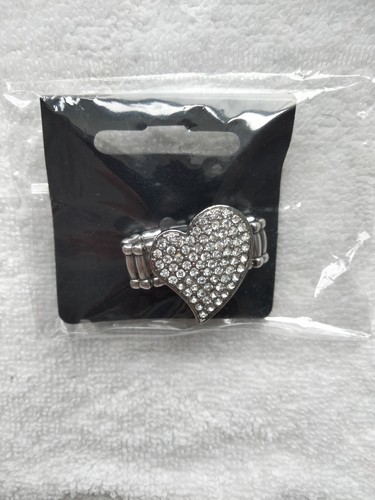 Adjustable stretch ring love - ring,