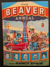 The Beaver Annual 1962 Vintage Hanna-Barbera Yogi Bear Huckleberry Hound HC