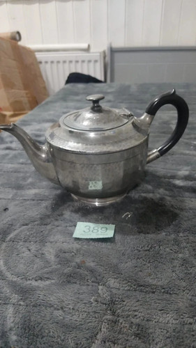 Vintage aluminum teapot - aluminum,