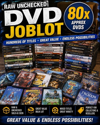 Approx 80x raw unchecked dvd - 80x,