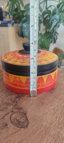 Vintage indian lacquered - vintage,