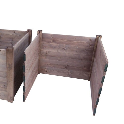 Wooden compost bin - compost, module