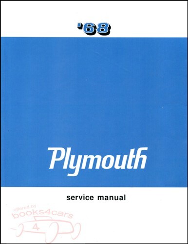 Plymouth 1968 manual - manual, service