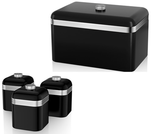 Swan retro breadbin tea - swan, &