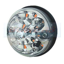 Classic Mini Cooper Austin / Rover 73mm Clear LED Front Indicator Lamp Light