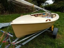 enterprise sailing dinghy for