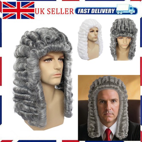 Judge colonial wig - wig, adjustable