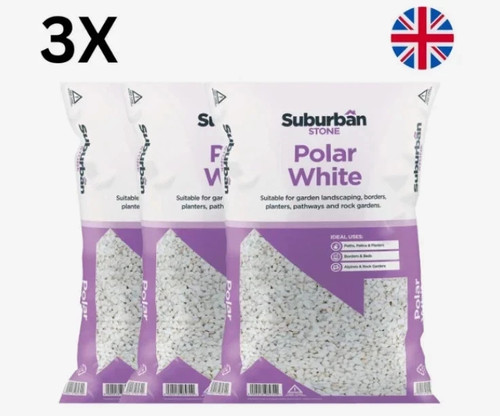 Polar white chippings 10mm - polar,