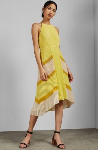 Bnwt ted baker nellina pleated - ted,