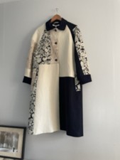Cabbages and Roses patch coat in recycled fabrics sz 8 free sz fit 8-16