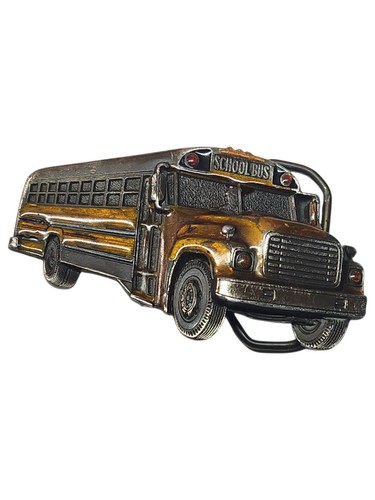 Vintage school bus belt - school,