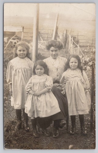 C1911 rppc edwardian mother - c1911,