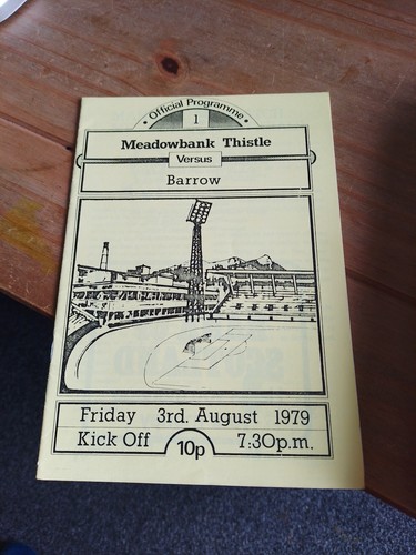 Meadowbank barrow 3rd - meadowbank, aug