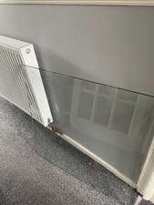 Toughened Safety Glass 10mm Glass Balustrade / table top 820mmx 835mm