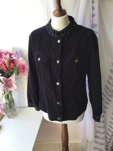 Boden black cord jacket with - boden,