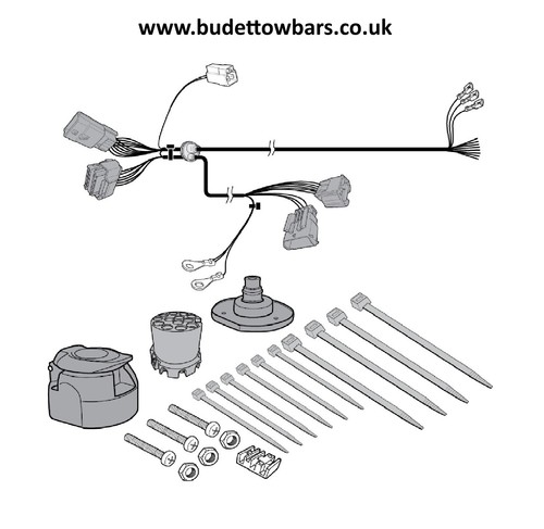 Vauxhall vivaro towbar - towbar, wiring