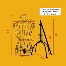 Half body dress form - half,