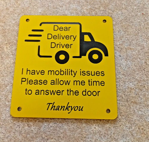 Delivery driver please allow - delivery,