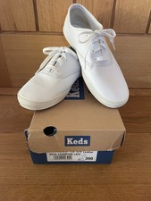 Keds Champion White Leather shoes / sneakers / trainers. Women's Size UK 6