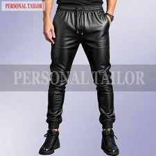 Mens Real Lambskin Black