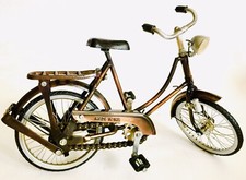 Beautifully Handcrafted 12”/30cm Exact Scale Model of An Old Fashioned Bicycle