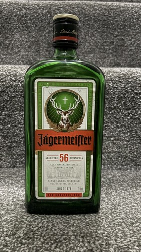 Jagermeister empty green - jagermeister,