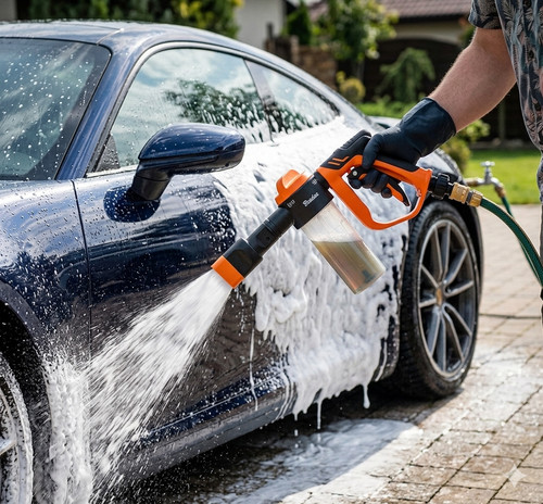 Low pressure car - low, wash