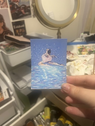 Aceo art card - aceo,