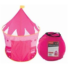 Large Pop Up Princess Castle Play Tent Girls Indoor Outdoor Kids Playhouse Gift