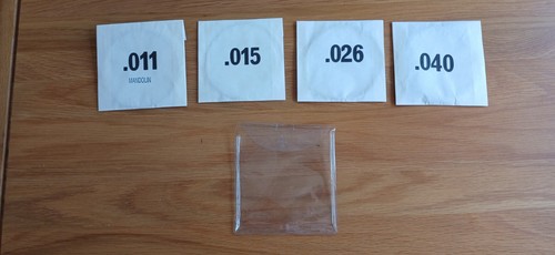 Mandolin strings pairs - strings:, 4