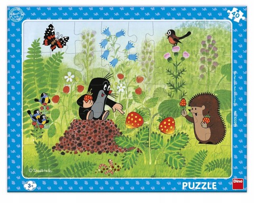 Mole strawberries jigsaw - &,