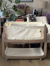 Snuzpod 5 Bedside Crib Walnut
