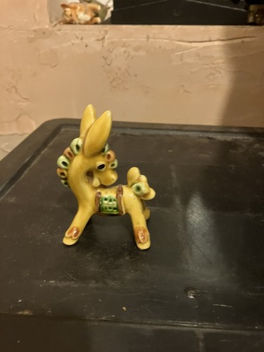 Oriental pottery small donkey - pottery,