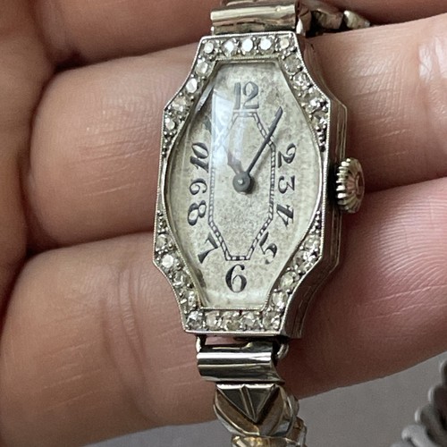 1920 1930s art deco platinum - 1920-1930s,