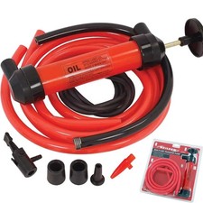 Fluid Transfer Pump Multi-Use Garage Tool Fuel Oil Water Syphon CT2567 Nielsen